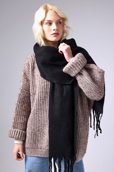 KAPRINZA BLACK sál, Szín: fekete, IVET.HU - A te online butikod.