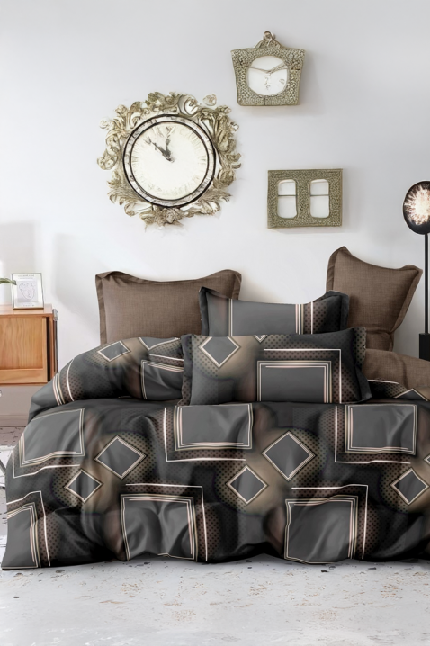 MARFOLDY ágyneműgarnitúra 200x220 cm pamut - 4 darabos, Szín: multicolor, IVET.HU - A te online butikod.