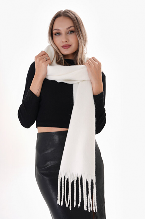 SHARMALDA WHITE sál, Szín: fehér, IVET.HU - A te online butikod.