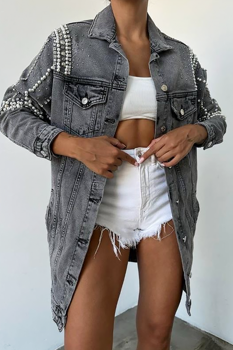 TRANVILZA farmer dzseki, Szín: grafitszürke, IVET.HU - A te online butikod.