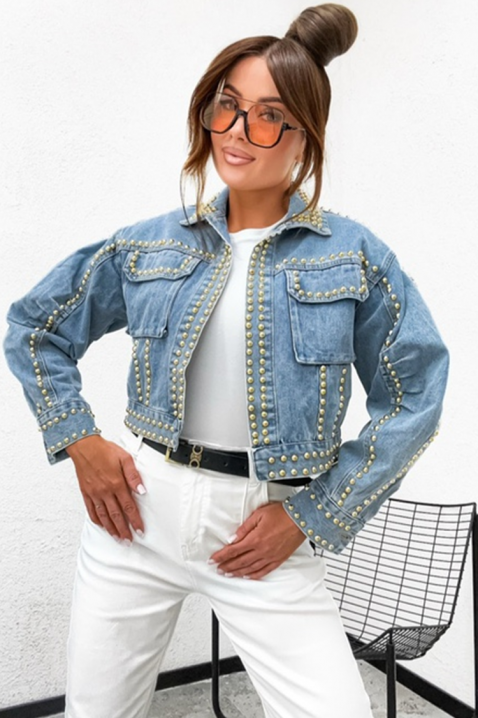 CAPLONDDA farmer dzseki, Szín: világoskék, IVET.HU - A te online butikod.