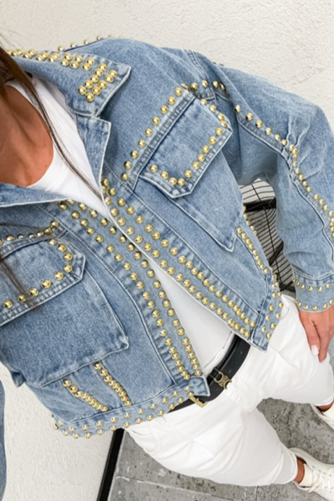 CAPLONDDA farmer dzseki, Szín: világoskék, IVET.HU - A te online butikod.