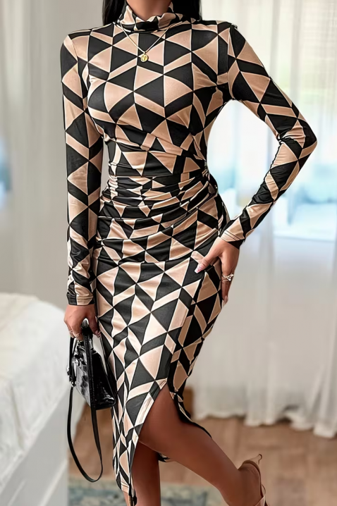 FIOGELJA ruha, Szín: fekete és bézs, IVET.HU - A te online butikod.