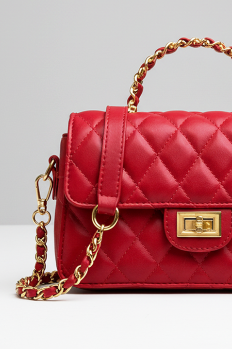 DERTOLVA RED női táska, Szín: piros, IVET.HU - A te online butikod.