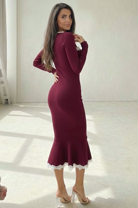 SALVONDRA BORDO ruha, Szín: bordó, IVET.HU - A te online butikod.