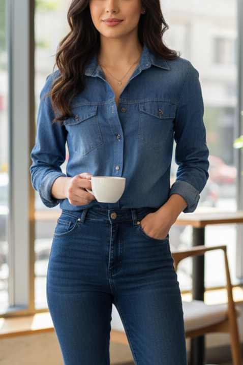 EGLENZA BLUE női ing, Szín: kék, IVET.HU - A te online butikod.