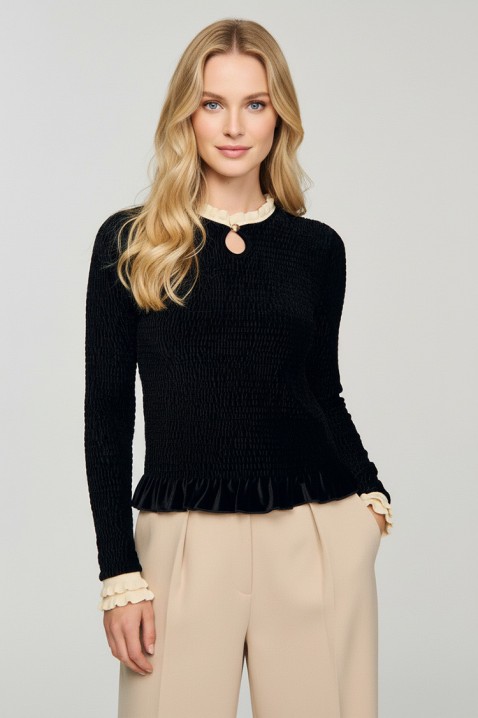 BROTENDA női felső, Szín: fekete, IVET.HU - A te online butikod.