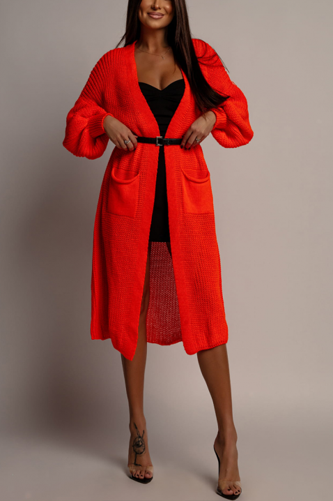 CLORANZA RED kardigán, Szín: piros, IVET.HU - A te online butikod.