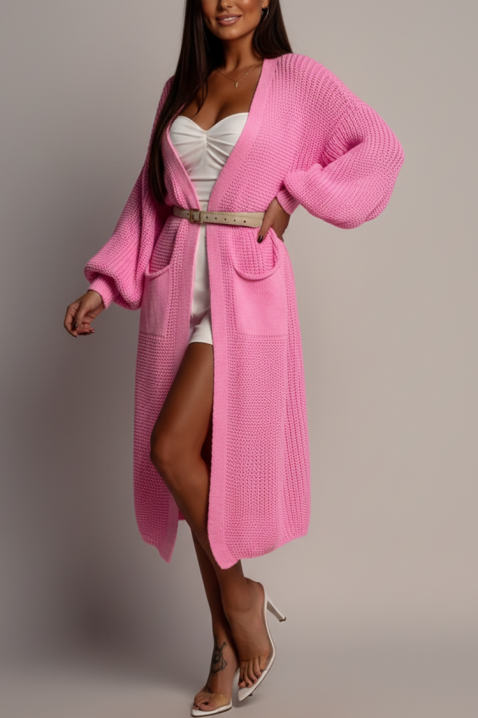 CLORANZA PINK kardigán, Szín: rózsaszín, IVET.HU - A te online butikod.