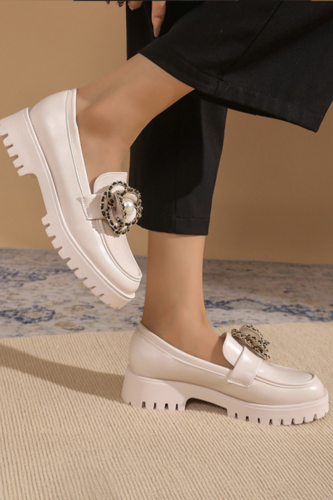 BIOLMEGA ECRU női mokaszin, Szín: ekrü, IVET.HU - A te online butikod.