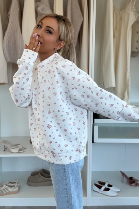 FLELONZA WHITE női felső, Szín: fehér, IVET.HU - A te online butikod.