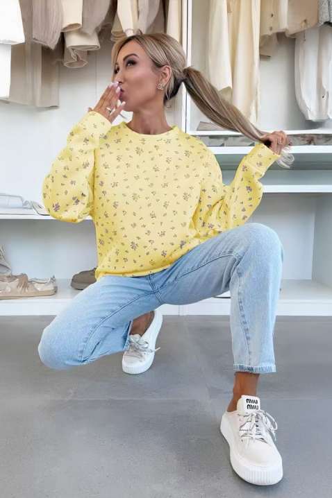 FLELONZA YELLOW női felső, Szín: sárga, IVET.HU - A te online butikod.