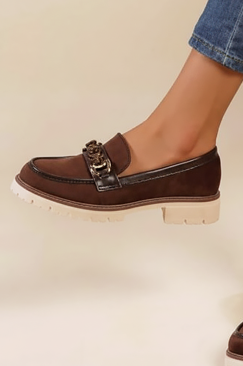 TELONJA BROWN női mokaszin, Szín: barna, IVET.HU - A te online butikod.