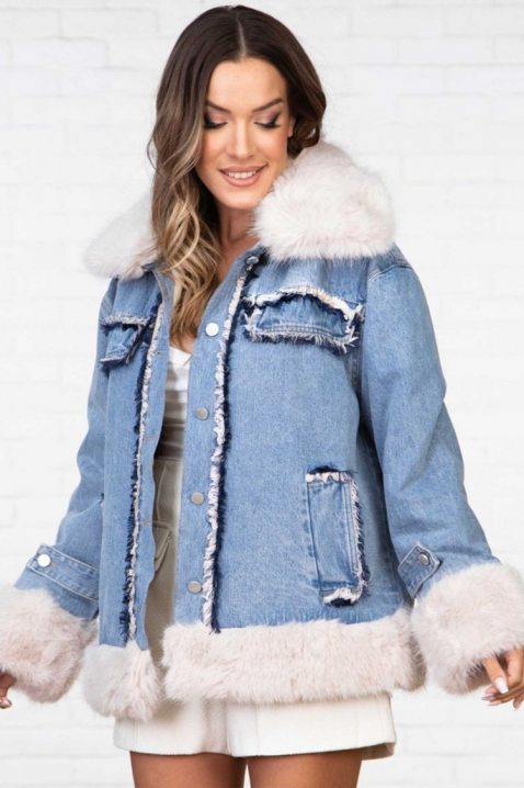 DENBILZA farmer dzseki, Szín: világoskék, IVET.HU - A te online butikod.