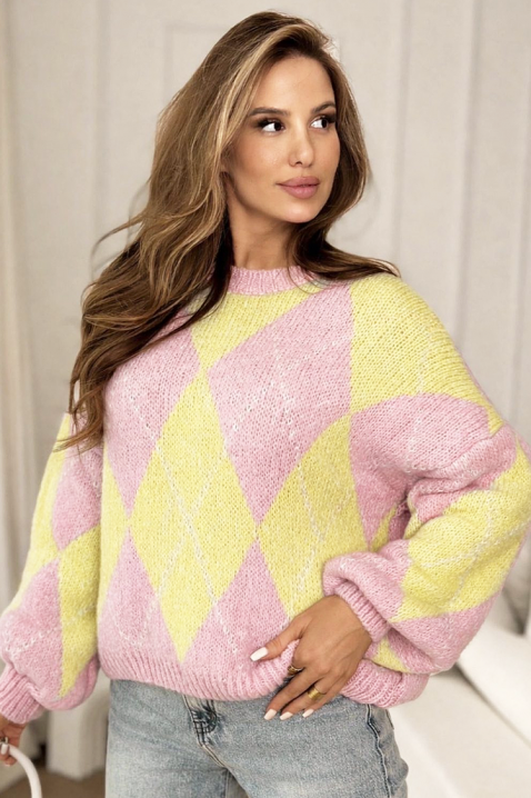 PERVOLDA YELLOW pulóver, Szín: sárga, IVET.HU - A te online butikod.