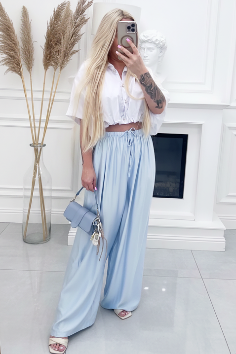 PASTELZA SKY nadrág, Szín: világoskék, IVET.HU - A te online butikod.