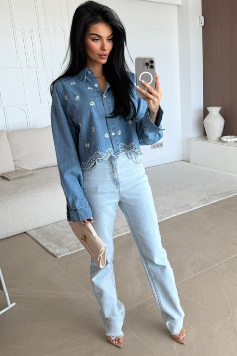 MARGOLZA BLUE női ing, Szín: kék, IVET.HU - A te online butikod.