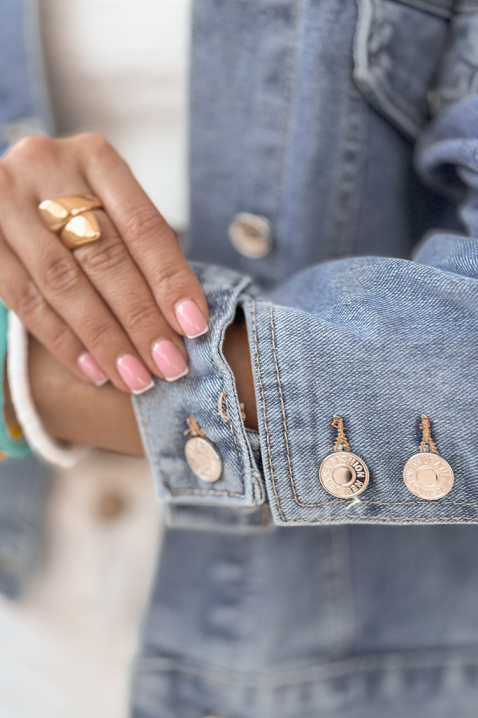 MAKRAMENZA farmer dzseki, Szín: világoskék, IVET.HU - A te online butikod.