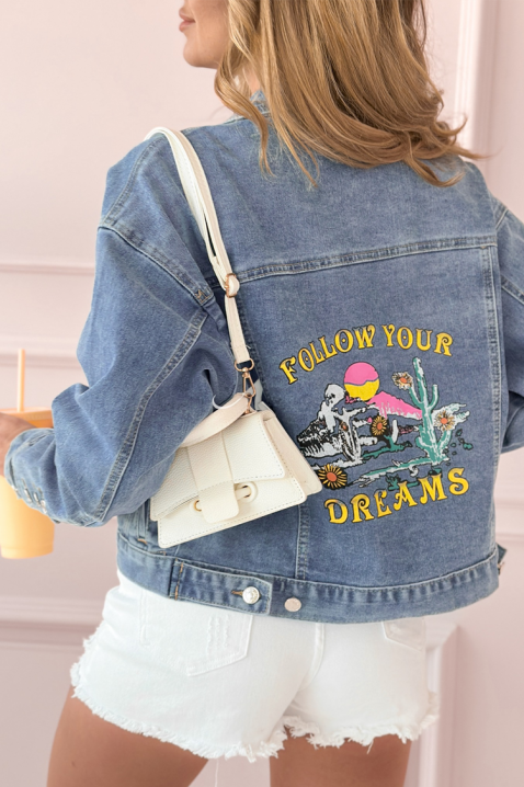 MAKRAMENZA farmer dzseki, Szín: világoskék, IVET.HU - A te online butikod.