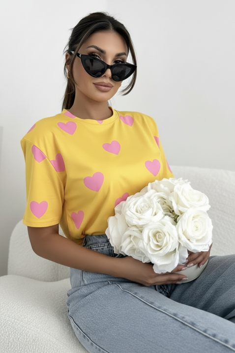 ZABRENLA YELLOW poló, Szín: sárga, IVET.HU - A te online butikod.