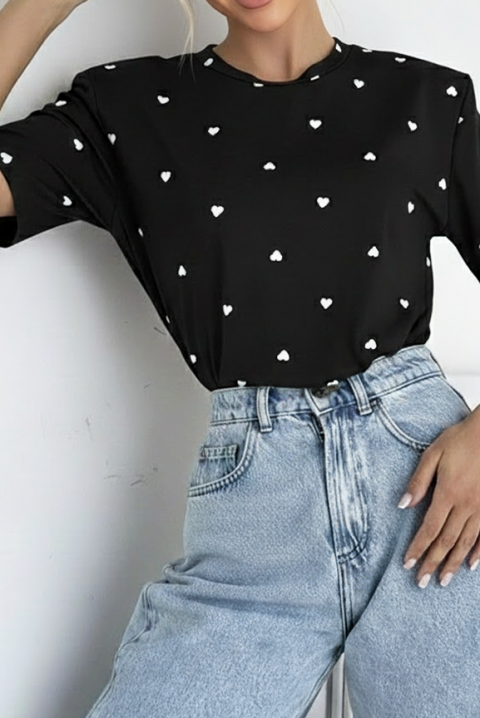 VALELONDA BLACK poló, Szín: fekete, IVET.HU - A te online butikod.