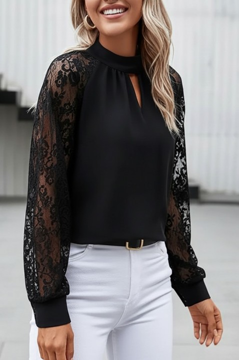 BRENDOLZA BLACK női blúz, Szín: fekete, IVET.HU - A te online butikod.