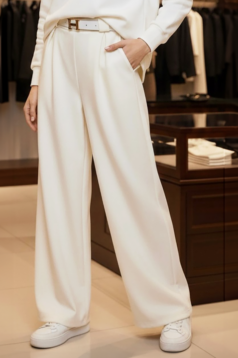 AKSOLTA ECRU nadrág, Szín: ekrü, IVET.HU - A te online butikod.