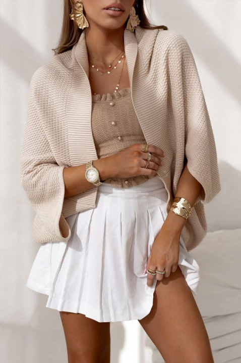 NAVELDA BIEGE kardigán, Szín: bézs, IVET.HU - A te online butikod.