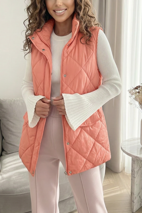 CALZORA CORAL mellény, Szín: korall, IVET.HU - A te online butikod.