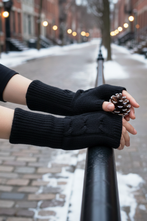 TOROLFA BLACK női kesztyű, Szín: fekete, IVET.HU - A te online butikod.