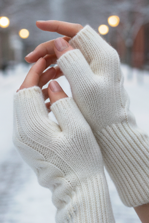 TOROLFA WHITE női kesztyű, Szín: fehér, IVET.HU - A te online butikod.