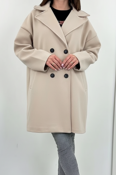 AVRIORA BEIGE kabát, Szín: bézs, IVET.HU - A te online butikod.