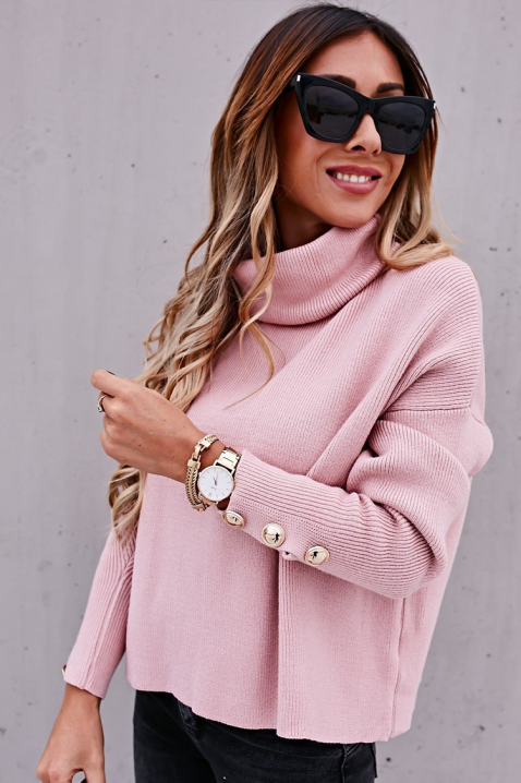 TENSILDA PUDRA pulóver, Szín: púderrózsaszín, IVET.HU - A te online butikod.