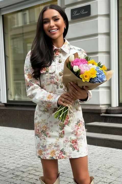 PRINZOLA WHITE ruha, Szín: fehér, IVET.HU - A te online butikod.