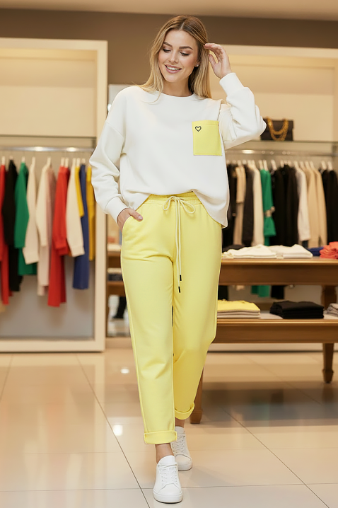 TENZIARA YELLOW szett, Szín: sárga, IVET.HU - A te online butikod.