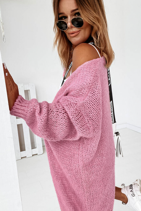 DREKOLZA PUDRA kardigán, Szín: púderrózsaszín, IVET.HU - A te online butikod.