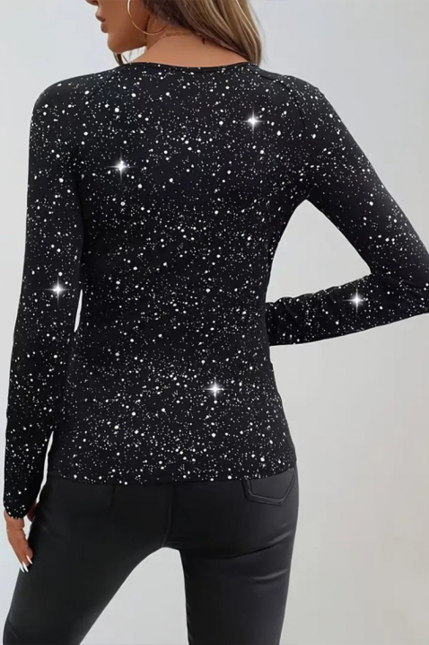 AMOLZINA női felső, Szín: fekete, IVET.HU - A te online butikod.