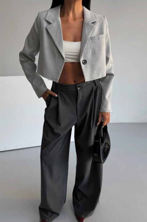 CRALONDA GREY blézer, Szín: szürke, IVET.HU - A te online butikod.