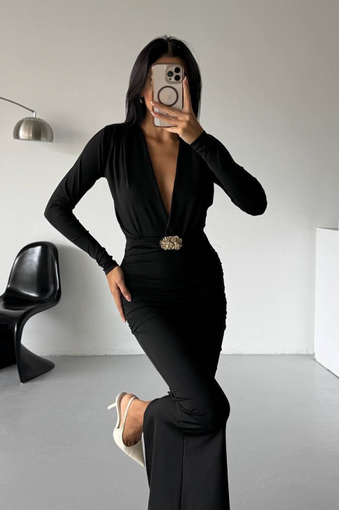 ARALESA BLACK ruha, Szín: fekete, IVET.HU - A te online butikod.