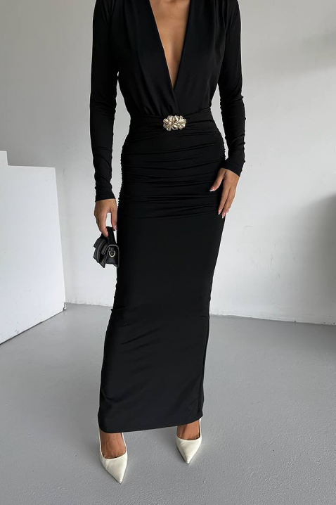 ARALESA BLACK ruha, Szín: fekete, IVET.HU - A te online butikod.