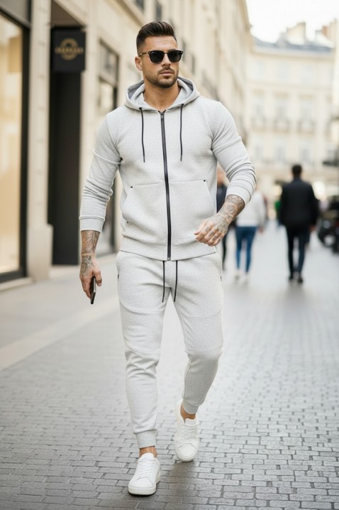 TARMON LIGHT GREY férfi szett, Szín: világosszürke, IVET.HU - A te online butikod.