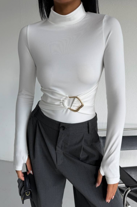 TEMINSA WHITE body - blúz, Szín: fehér, IVET.HU - A te online butikod.