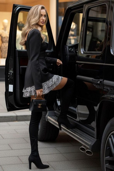 DENGIOZA ruha, Szín: fekete, IVET.HU - A te online butikod.