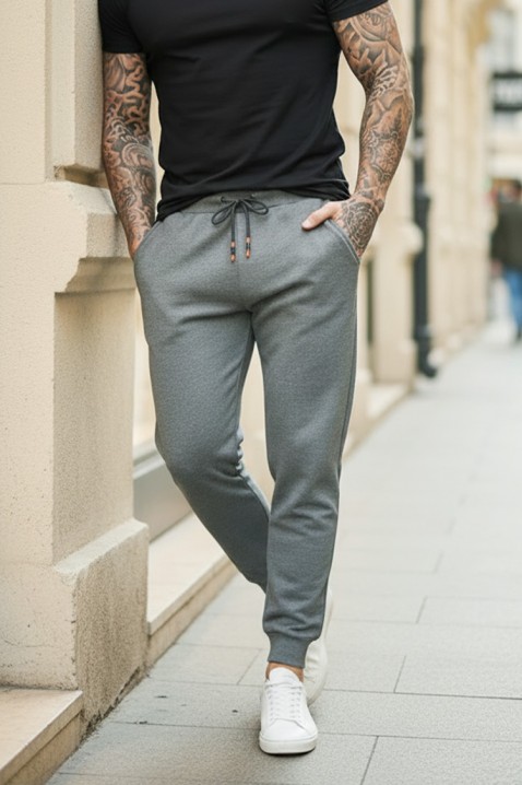 TIRZO GREY férfi nadrág, Szín: szürke, IVET.HU - A te online butikod.