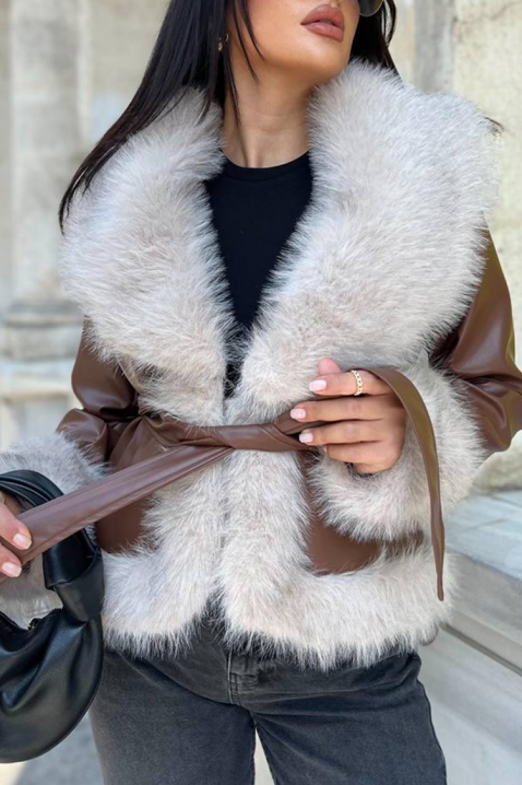 HUDILZA CAMEL kabát, Szín: világosbarna, IVET.HU - A te online butikod.