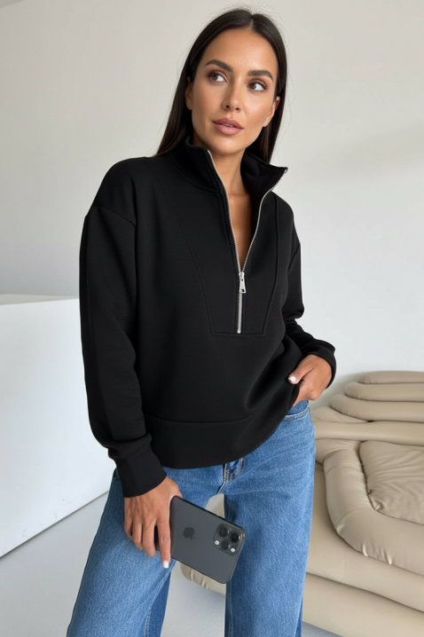 KLOBERFA BLACK pulóver, Szín: fekete, IVET.HU - A te online butikod.