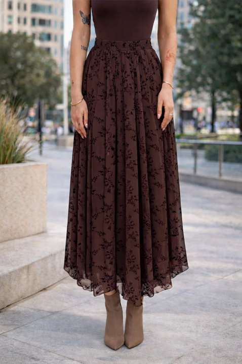 LOPLANDA szoknya, Szín: barna, IVET.HU - A te online butikod.