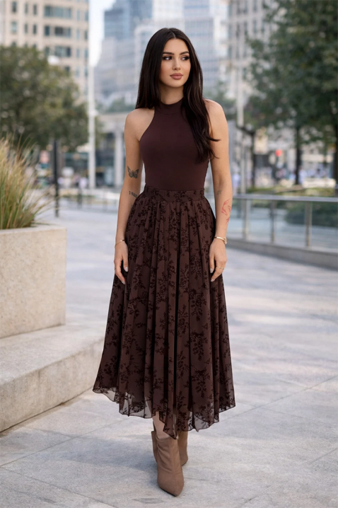 LOPLANDA szoknya, Szín: barna, IVET.HU - A te online butikod.