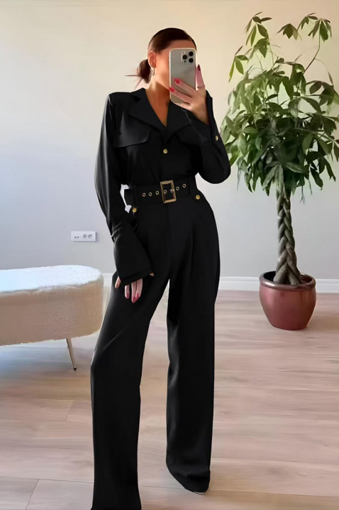 KOROLTA BLACK overál, Szín: fekete, IVET.HU - A te online butikod.