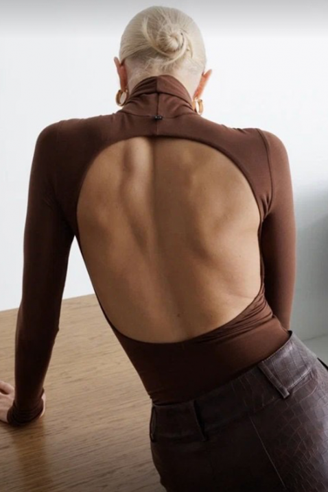 BELVOSTA body - blúz, Szín: barna, IVET.HU - A te online butikod.